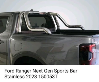 Ford rangr next gen sports bar stain less double cab 2023