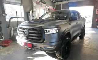 Full p series vehicle transformation done at Motorized styling