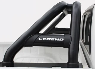 LEGEND NUDGE BAR AND ROLL BAR COMBO SPECIAL BLK AND CHROME AVAILABLE AT MSTYLIN