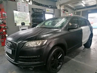 Full vehicle wrapping done at motorized styling