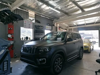 Full vehicle wrapping done at motorized styling