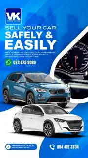 Go To  Verkoopjoukar.co.za To Sell Your Car