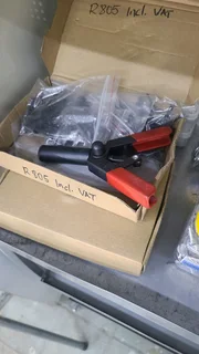 Plastic rivet gun set