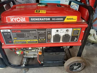 Ryobi Generator 6.5KVA