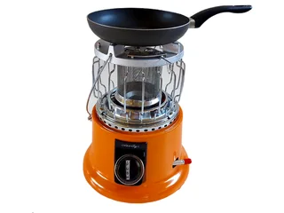 2 in 1 Portable Gas Heater &amp; Stove - For Indoor or Outdoor