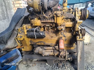 Cat D6C dozer engine