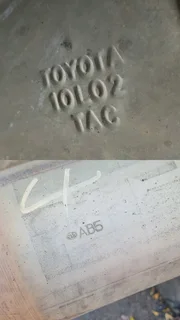 OEM stock exhaust for 2015 Fortuner D4D (Refurbished)