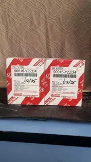 Genuine Toyota Oil Filters - 90915-YZZD4 – Brand New