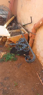 Cast iron balustrade