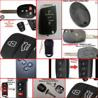 Duplicate car keys and locksmith services