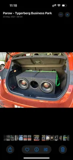 10” double subwoofer box