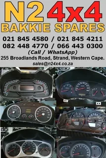 Speedometer And Instrument Cluster Computer Ecu Most Single Double Cab 4x2 4x4 Bakkies |ae|297