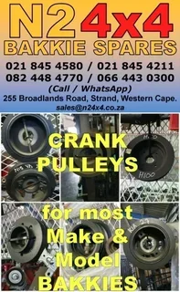 Crank Pulleys For Most Make & Model Bakkies |en|34
