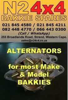 Alternator For Most Make &amp; Model 4x2 4x4 Single Cab Double Cab Bakkies |ae|49