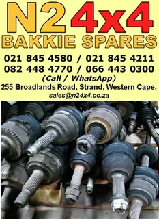 Propshaft Diff Drive Shafts Side Shafts For Most Make & Model 4x2 4x4 Bakkies |tr|401