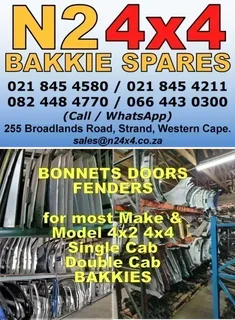 Bonnet Door Fender For Most Make & Model 4x2 4x4 Single Cab Double Cab Bakkies |bt|31