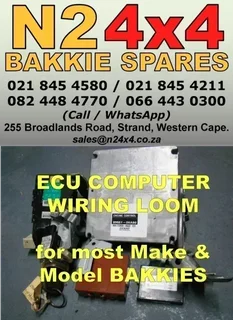 Ecu Computer Wiring Loom For Most Make &amp; Model Bakkies |ae|36