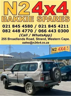 Toyota Prado 3.0Td 1KZ Engine 4x4 manual 1999 *stripping for spares* |sp|27