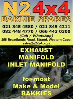 Exhaust Manifold Inlet Manifold For Most Make & Model Bakkies |en|37