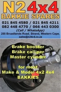 Brake Booster Brake Calliper Master Cylinder For Most Make & Model 4x2 4x4 Bakkies |br|32