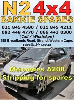 Mercedes A200. *Stripping for spares*.|sp|542