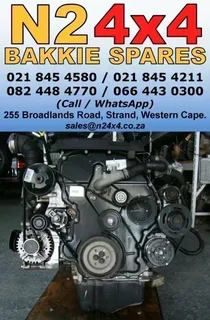 Jmc Vigus Engine 2.4d Tdci. Complete. *original Manufacturer Engine* |en|185