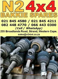 Propshaft Diff Drive Shafts Side Shafts For Most Make & Model 4x2 4x4 Bakkies |tr|401