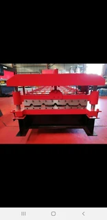 Roof sheet roll forming line for IBR