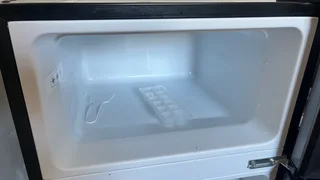 Midea 87L Double Door Bar Fridge  Silver