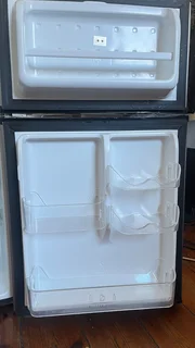 Midea 87L Double Door Bar Fridge  Silver