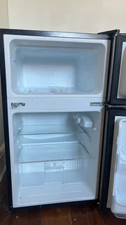 Midea 87L Double Door Bar Fridge  Silver