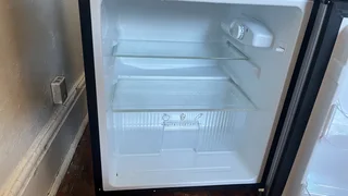 Midea 87L Double Door Bar Fridge  Silver