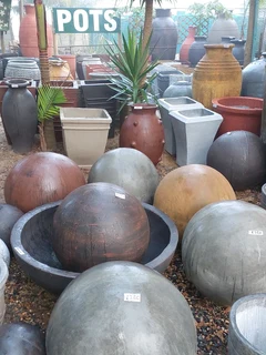 Garden Cement Pots at FACTORY prices
