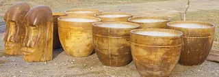 Garden Cement Pots at FACTORY prices
