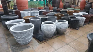 Garden Cement Pots at LOWEST prices ::: Nursery
