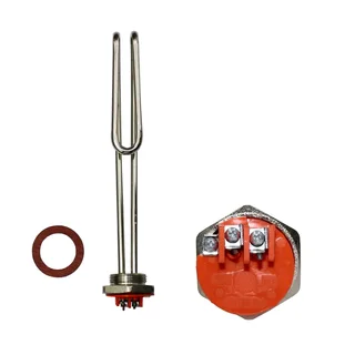 Geyser elements and thermostat