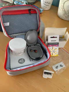 Signia Silk X hearing aid for sale.