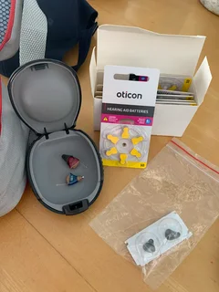 Signia Silk X hearing aid for sale.