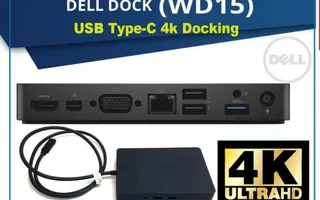 Dell Business Dock WD15 - Docking Station With Power Adapter