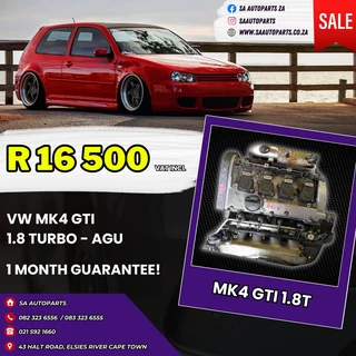 Vw Agu 1.8 Turbo 20v  Motor Engine Engine For Sale