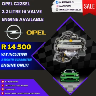 Opel C22SE 16V motor engine for sale