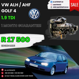 AHF ALH VW MK4 TDI 1.9 motor engine for sale