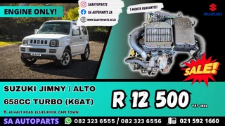 K6at Suzuki 658cc Turbo Motor Engine