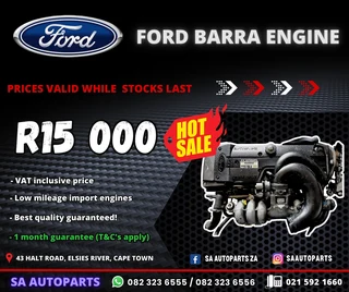 Ford Barra import motor engine for sale 15000