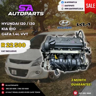 G4FA Hyundai i20/i30 KIA RIO 1.4 VVT motor engine