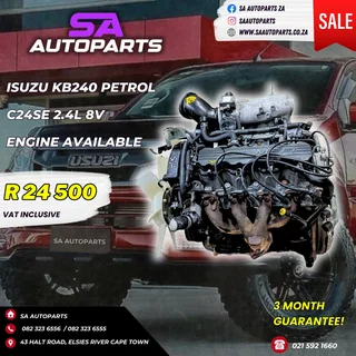 Isuzu KB240 Petrol Motor Engine for sale
