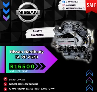 Nissan Hardbody VG30 V6 3L motor engine