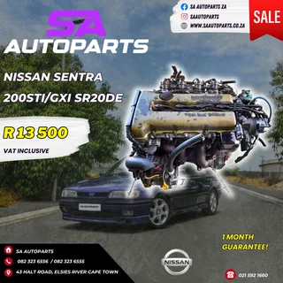 Nissan 200 STI GXI SR20DE motor engine for sale