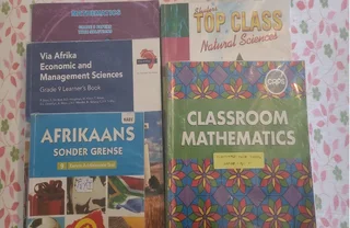 Grade 8 and 9 school books