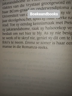 Emma Se Somer - Tosca De Villiers - Romanza.